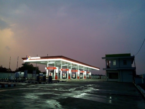 Pengerjaan SPBU DODO