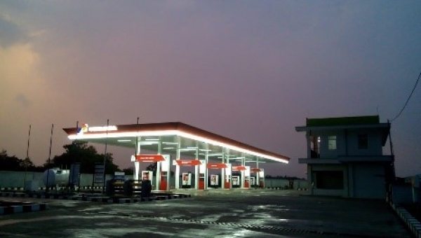 Pengerjaan SPBU DODO